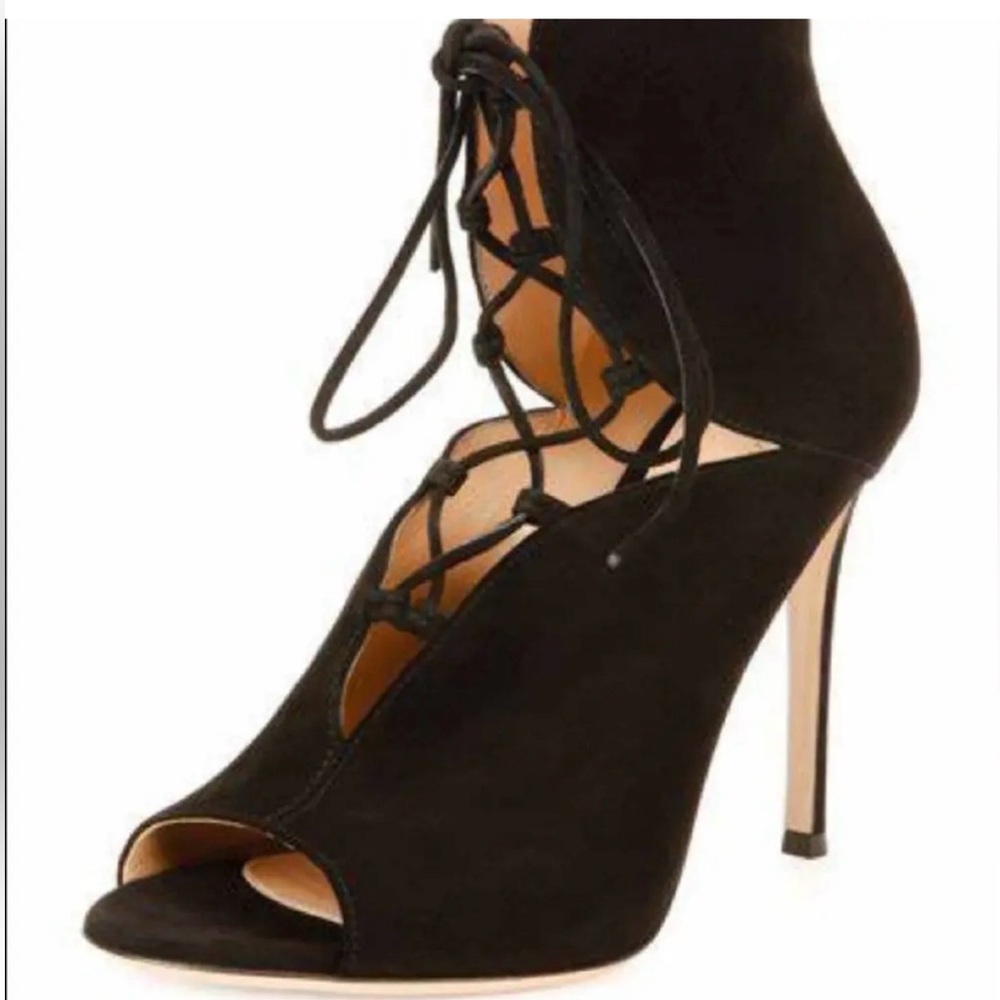 Gianvito Rossi Julia Lace-Up Women's Heels